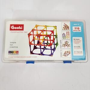 Goobi Construction Replacement Parts Stem Learning Bars Balls Tripods - Read